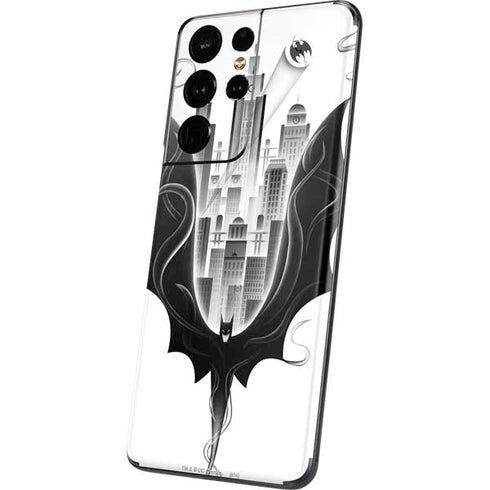DC Comics Batman City Scape Cover Art Galaxy S21 Ultra 5G Skin